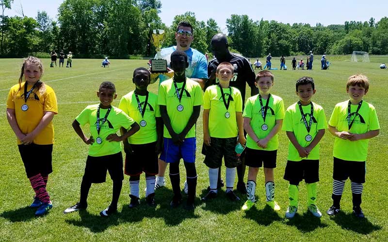 2017 3rd-5th Grade Coed Youth Soccer Champions: Earthquakes